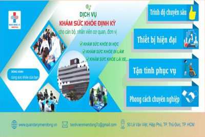 Lịch Phòng Khám sức khỏe